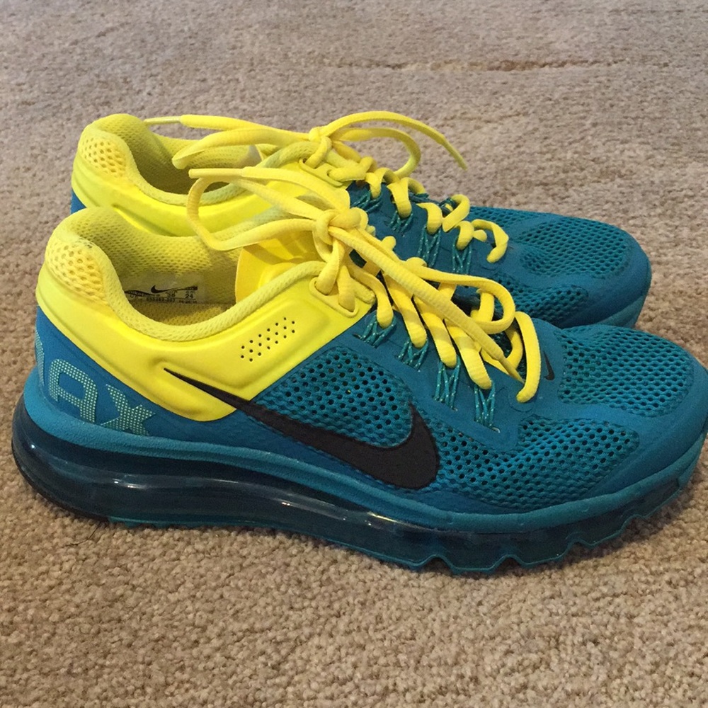 Nike Air Max - Blue and Yellow